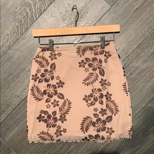Urban Outfitters tropical skirt